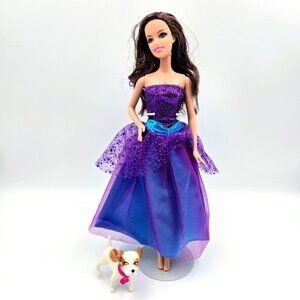 Barbie Doll A Fashion Fairytale Marie-Alecia Fashion With Pet 2009 T5219 Mattel